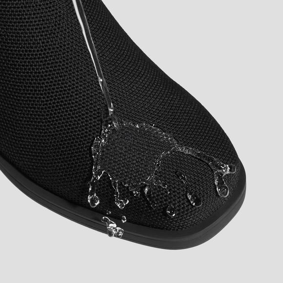 Vivaia Clara Arch Support Water RPT Slip On Comfort Chelsea Boots Black 10 - Picture 3 of 10